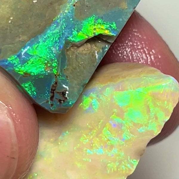 Lightning Ridge Rubs/rough 45.75cts 25x18x9mm & 22x17x10mmm Bid-4.com Bid for Australian opal raw/rough/rubbed/polished £1 No Reserve Auctions Details to come Lot B4-A862
