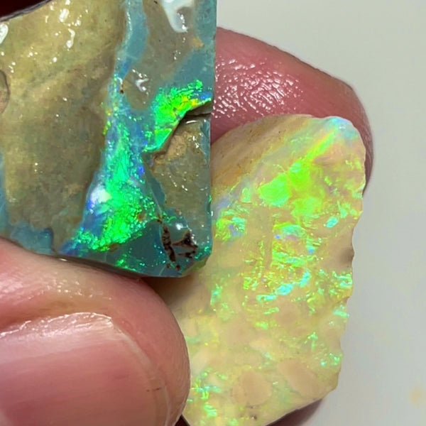 Lightning Ridge Rubs/rough 45.75cts 25x18x9mm & 22x17x10mmm Bid-4.com Bid for Australian opal raw/rough/rubbed/polished £1 No Reserve Auctions Details to come Lot B4-A862