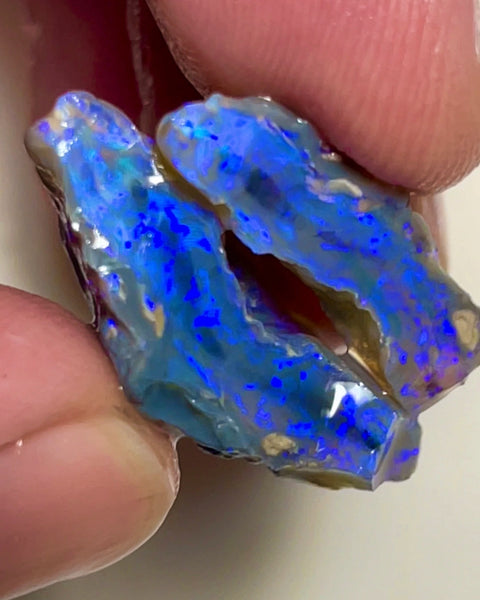 Lighting Ridge 26.75cts 28x22x8 & 24x7x5mm  Bid for Australian opal raw/rough/rubbed/polished £1 No Reserve Auctions Details to come Lot B4-A883