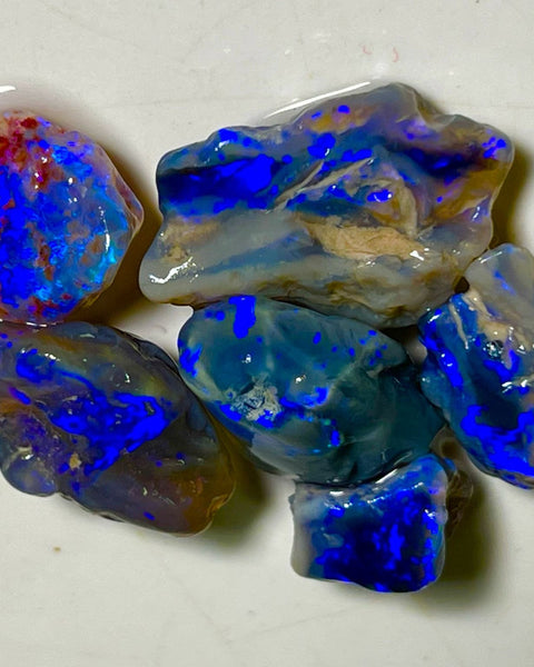 Lightning Ridge Blacks N1 26.75cts  19x11x6 to 8x7x5 mm Bid for Australian opal raw/rough/rubbed/polished £1 No Reserve Auctions Details to come Lot B4-A887