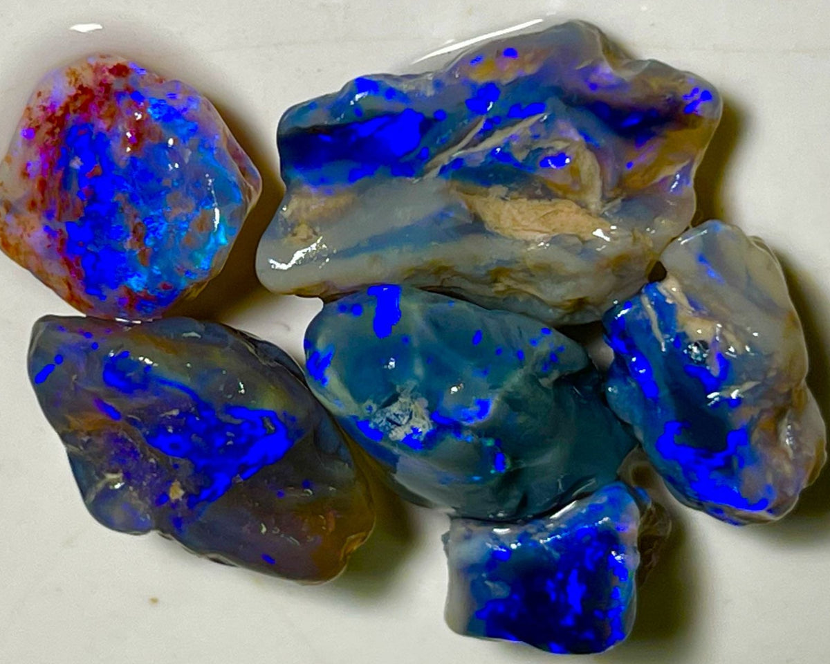 Lightning Ridge Blacks N1 26.75cts  19x11x6 to 8x7x5 mm Bid for Australian opal raw/rough/rubbed/polished £1 No Reserve Auctions Details to come Lot B4-A887