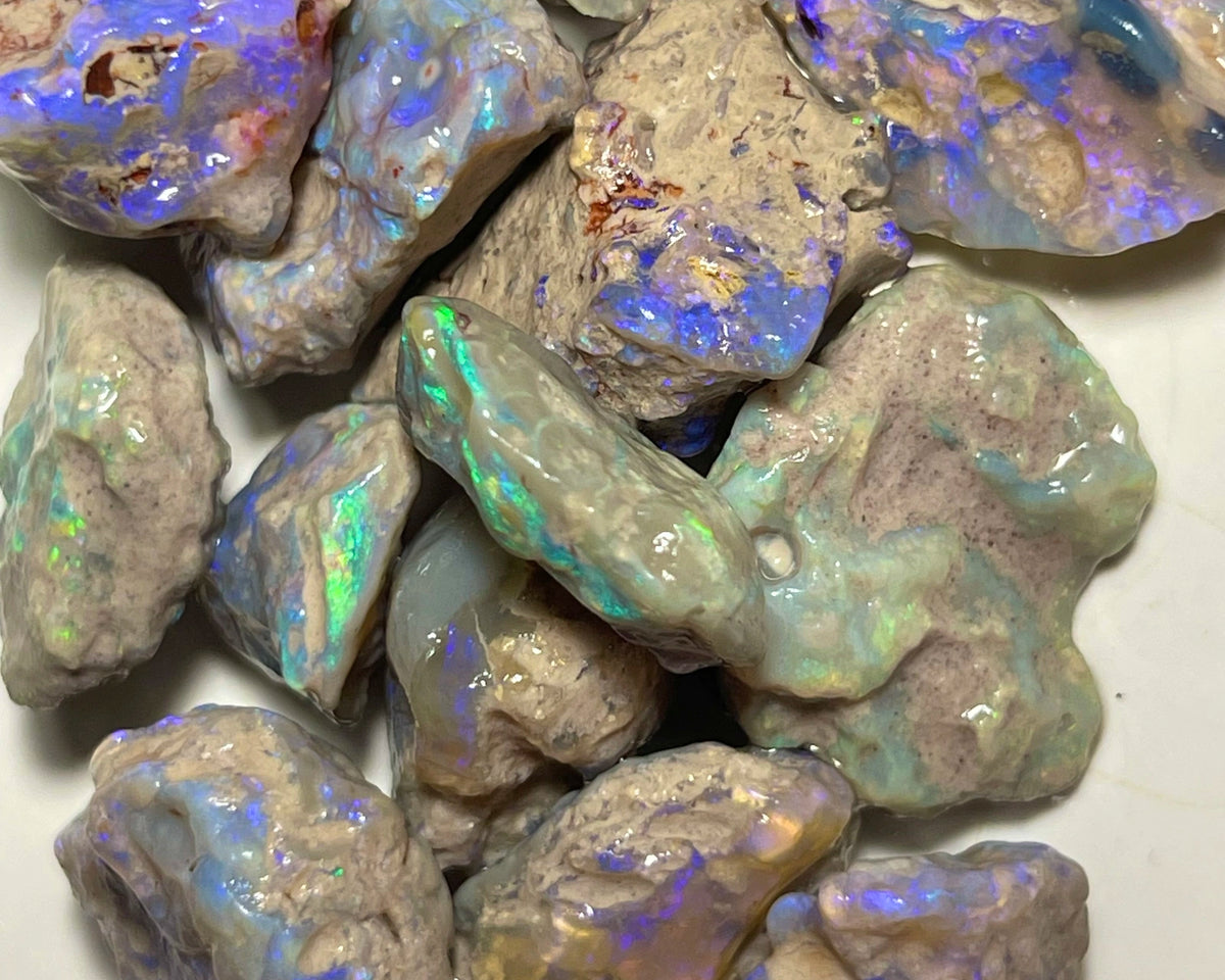 Lighting Ridge 206.00cts 25x20x9 to 17x12x6mm Bid for Australian opal raw/rough/rubbed/polished £1 No Reserve Auctions Details to come Lot B4-A876