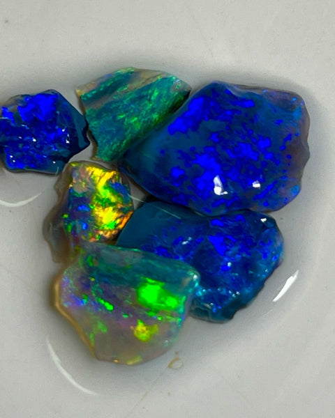 Lightning Ridge Gem Black opal rubs 6.50cts 12x9x3mm to 7x5x2 mm Bid-4.com Bid for Australian opal £1 No Reserve Auctions Details to come Lot B4-A806