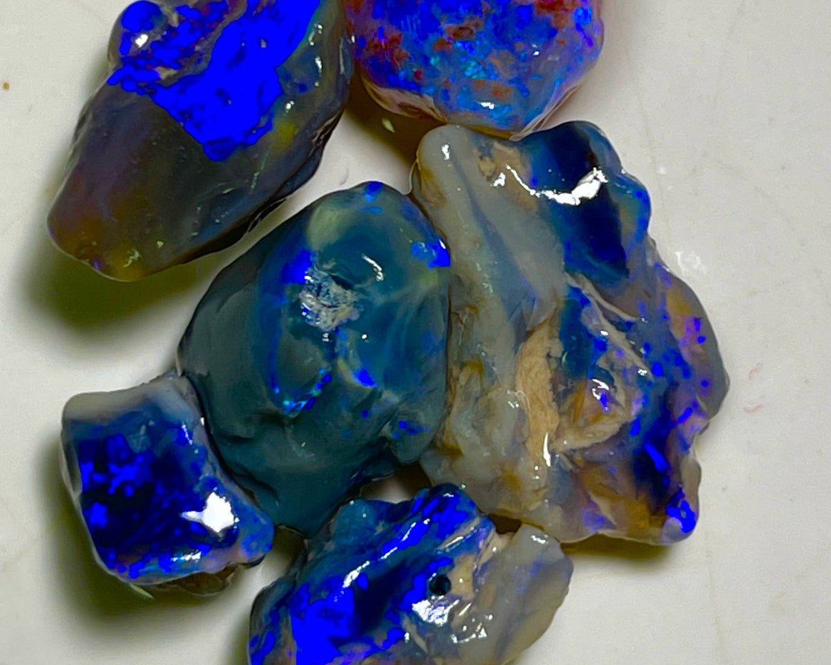 Lightning Ridge Blacks N1 26.75cts  19x11x6 to 8x7x5 mm Bid for Australian opal raw/rough/rubbed/polished £1 No Reserve Auctions Details to come Lot B4-A887