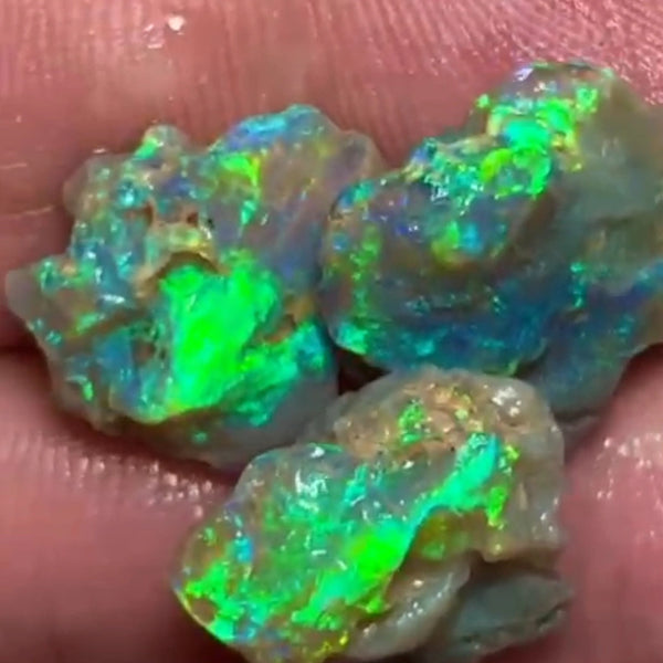 Lightning Ridge 17.75cts 15x12x8 to 14x14x4 mm Bid-4.com Bid for Australian opal raw/rough/rubbed/polished £1 No Reserve Auctions Details to come Lot B4-A855