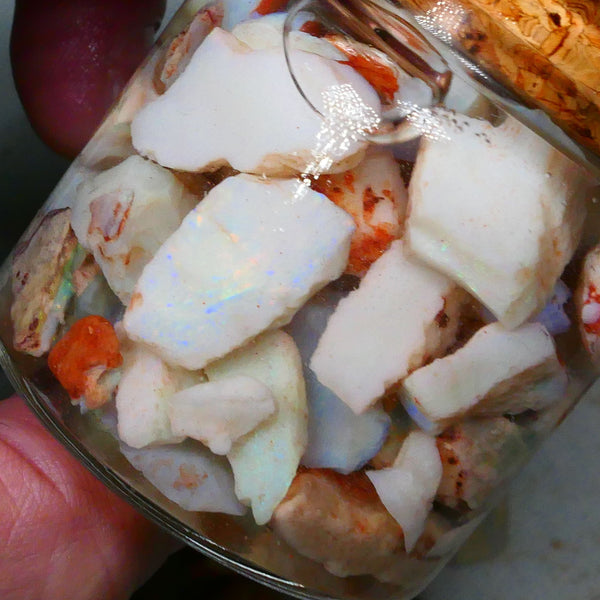 Coober Pedy Potch & Colours 260cts Some bit of colours to go at 20mm to chip Lot B4-A385