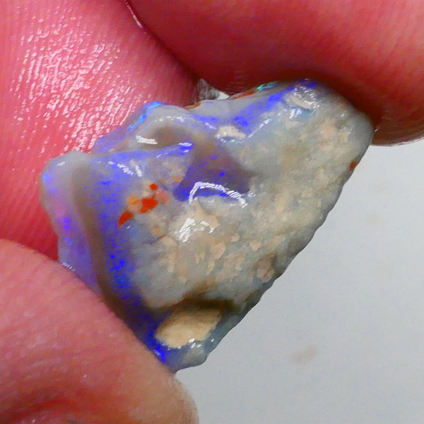 Gorgeous Dark base Seam to Cut 6.25cts Bright Flat Consistent bars to Face & polish 18x13x5mm Lot B4-A468