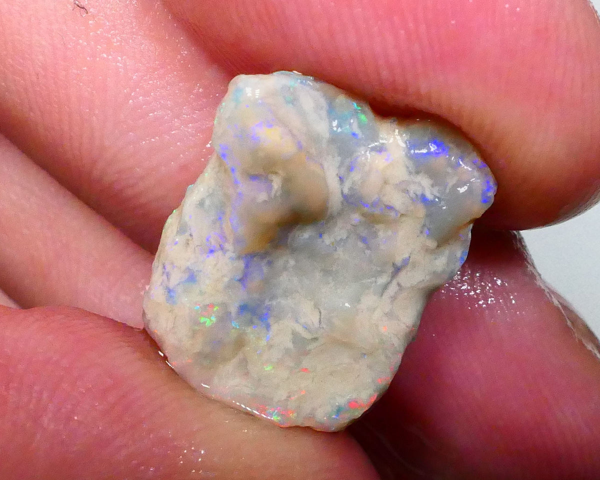 Untouched Multicolour Knobby opal rough 9.50cts Lightning Ridge Material Sold as Gamble 18x15x6mm  Lot B4-A503