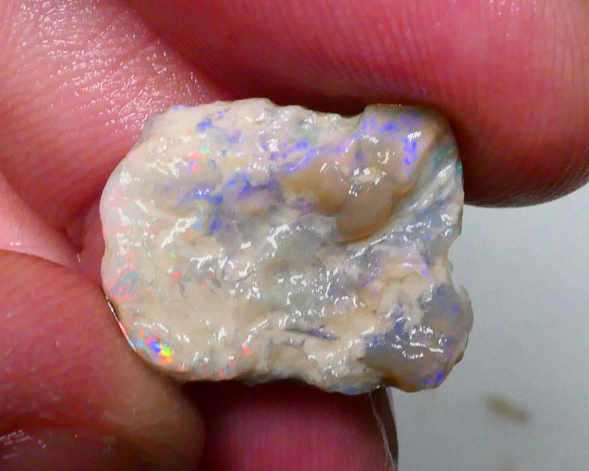 Untouched Multicolour Knobby opal rough 9.50cts Lightning Ridge Material Sold as Gamble 18x15x6mm  Lot B4-A503