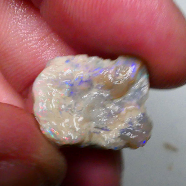 Untouched Multicolour Knobby opal rough 9.50cts Lightning Ridge Material Sold as Gamble 18x15x6mm  Lot B4-A503