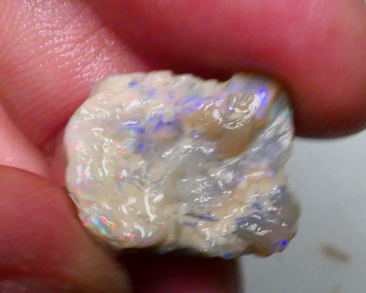 Untouched Multicolour Knobby opal rough 9.50cts Lightning Ridge Material Sold as Gamble 18x15x6mm  Lot B4-A503