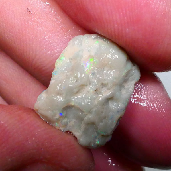 Untouched Multicolour Knobby opal rough 9.50cts Lightning Ridge Material Sold as Gamble 18x15x6mm  Lot B4-A503