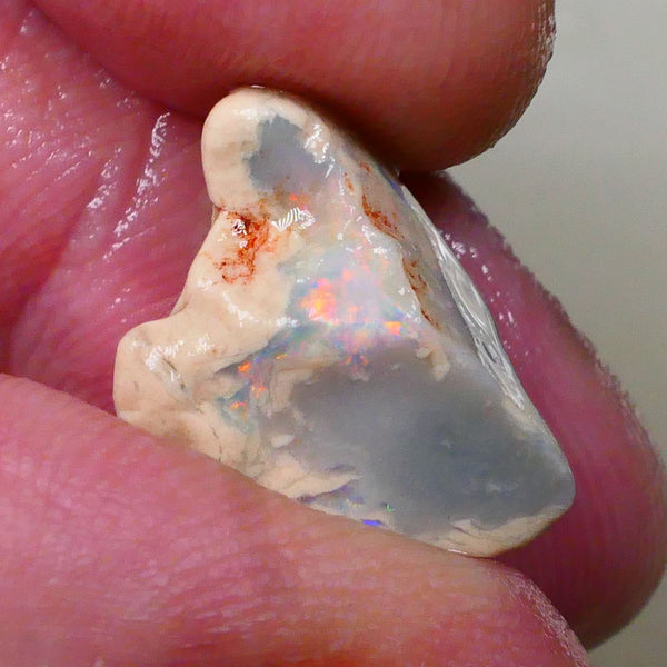 Pink/Red/Orange Alert calling all Gamblers 8.50cts Little bit of bright bling colours here on dark base 16x11x10mm  Lot B4-A517