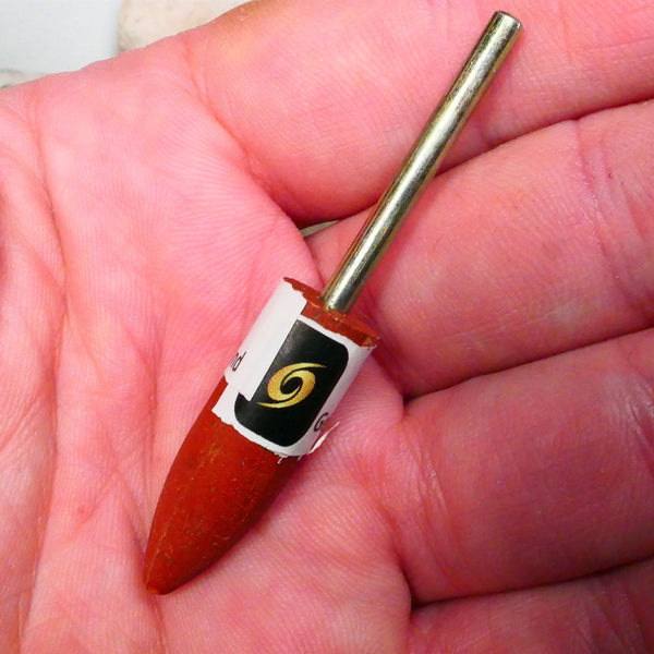 PULSAR DIAMOND® Turbo Resin Point 50grit single 3.00mm shank / shaft Resin diamond grinding/polishing burr  Lot B4-A538