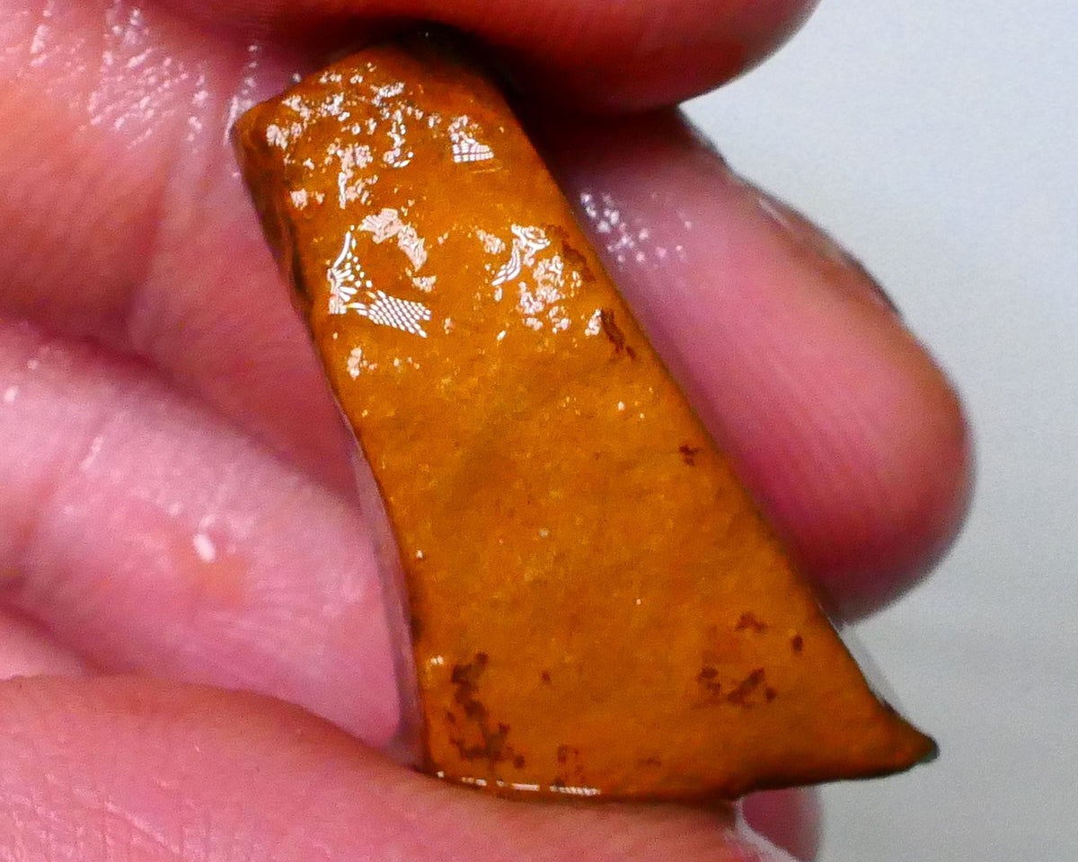 RED Alert Winton Boulder opal rub/rough 17.50cts Face Ready needs some work then a polish 22x12x7mm   Lot B4-A553