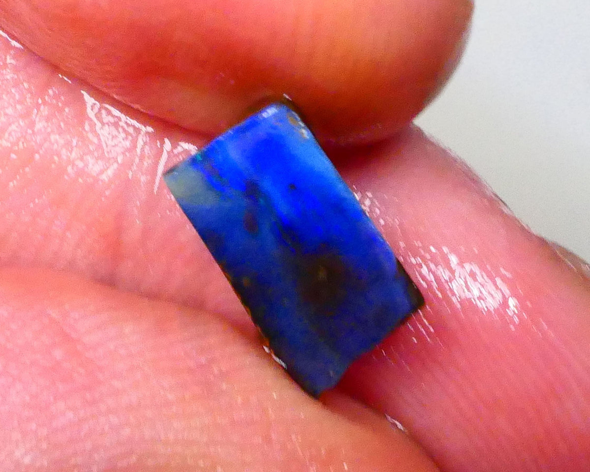 Winton Moody Blues Gorgeous Rough rub preform boulder opal 3.10cts Little work & a polish then set 10x6x6mm   Lot B4-A546