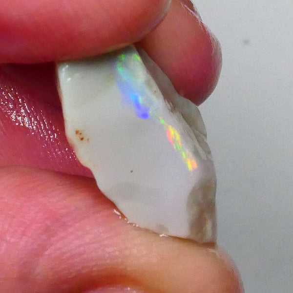 Coober Pedy Seam opal rough 10.50cts Very Temping Yellow/Orange/Red bar to chase & Gamble 21x13x7mm  Lot B4-A571