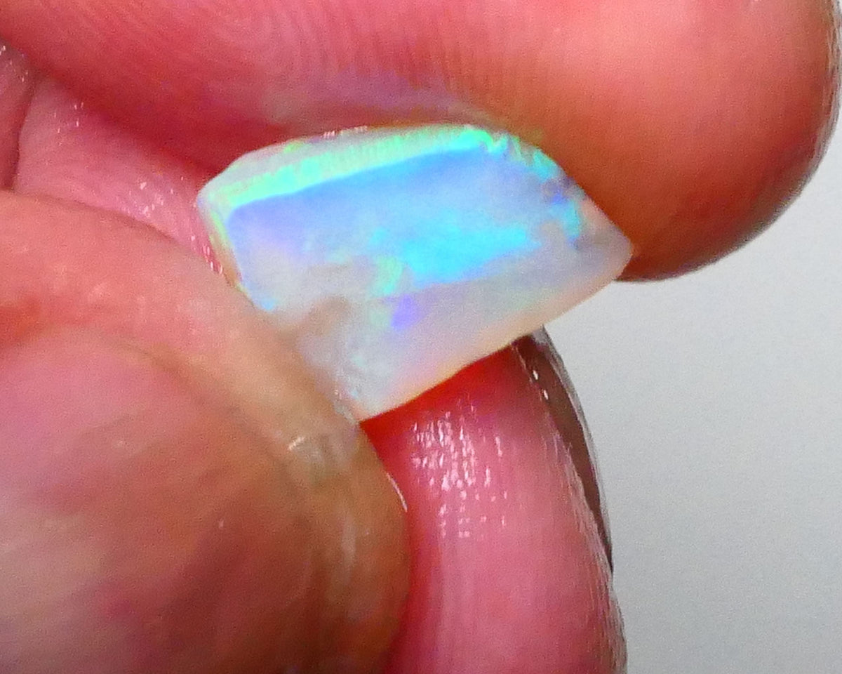 Ultra Bright DEAL GEM 2FACE Gem quality Crystal opal Lighting Ridge Opal Rub 2.60.cts Floral Confetti to one face & Broad flash to other see video 10x7x4 Lot B4-A594