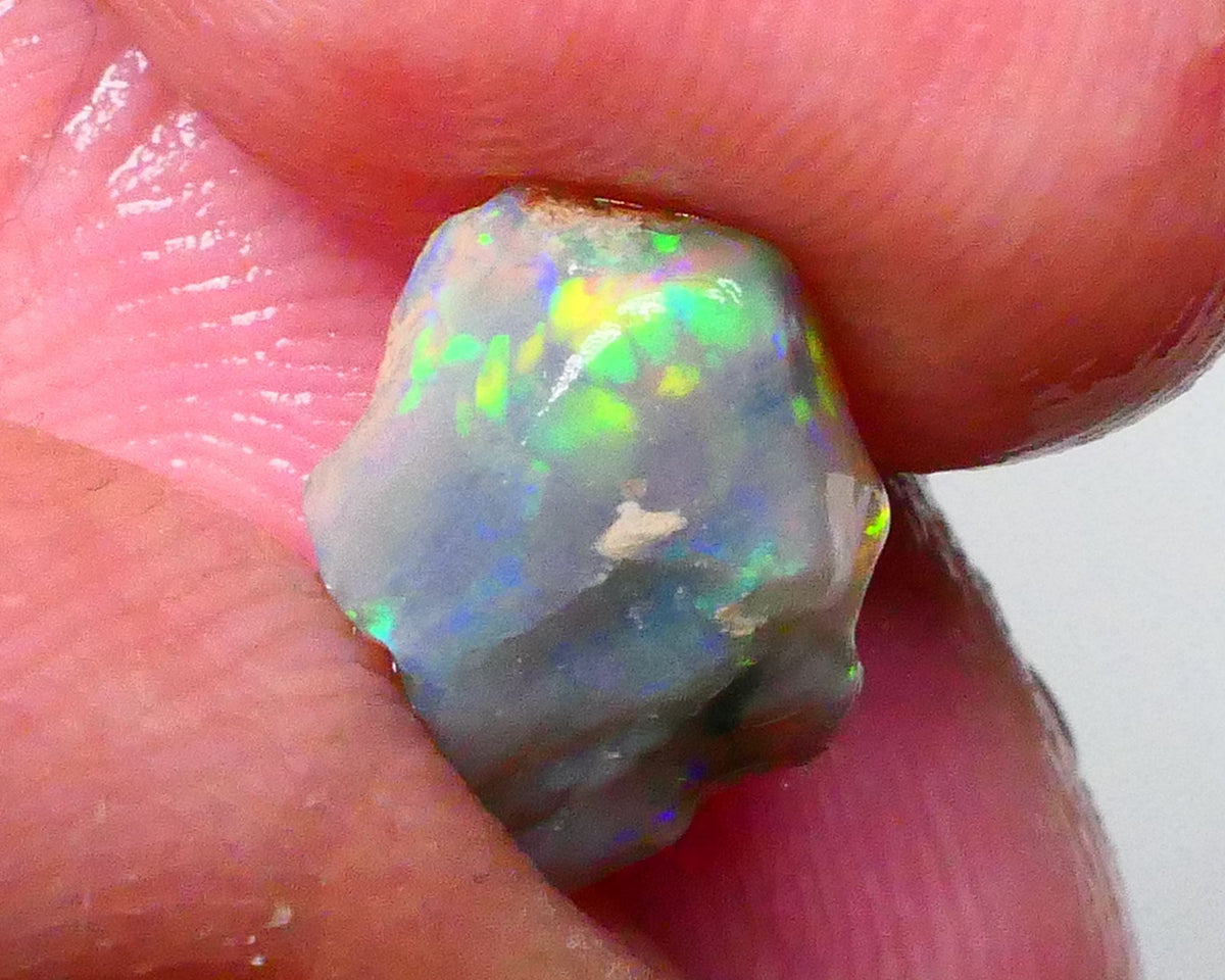 Red Rainbow DEAL Small But Mighty Dark base knobby opal Rough 2.30cts GEMMY STUNNER To cut Patterns Possibilities 11x9x3mm Lot B4-A593