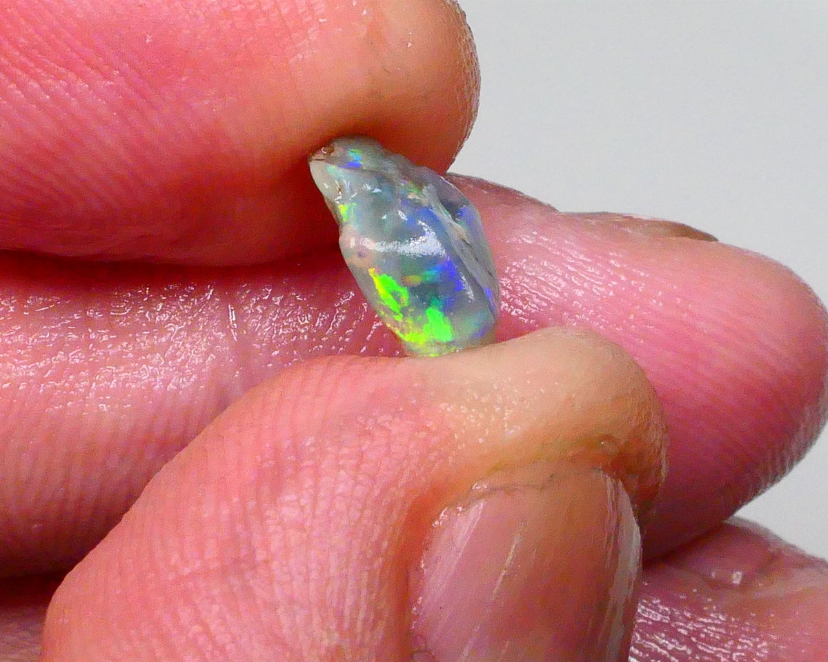 Red Rainbow DEAL Small But Mighty Dark base knobby opal Rough 2.30cts GEMMY STUNNER To cut Patterns Possibilities 11x9x3mm Lot B4-A593