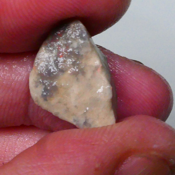 Knobby opal formation rough 6.25cts Lightning Ridge Bit of Bright Green Fires presenting externally but what's inside? 19x13x7mm   Lot B4-A590