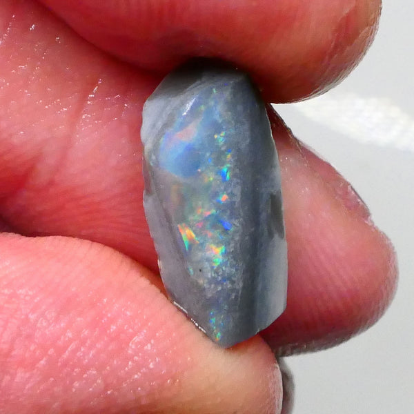 DEAL REDS PINKS !!! Little bit of mini Sized flagstone pattern / 4.00cts Lightning Ridge opal rub 17x7x4mm  Lot B4-A602