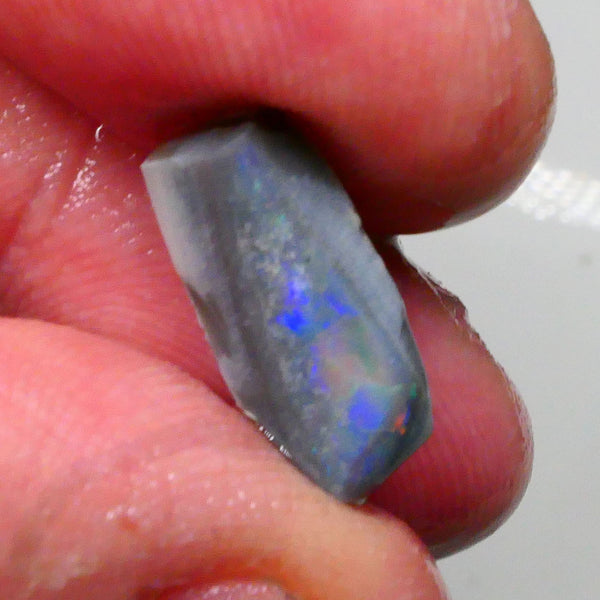 DEAL REDS PINKS !!! Little bit of mini Sized flagstone pattern / 4.00cts Lightning Ridge opal rub 17x7x4mm  Lot B4-A602