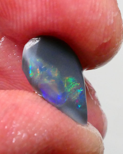 DEAL REDS/ORANGES/PINKS/VIOLET!!!!! Lightning Ridge Red on Black baby !!! Rub 1.60cts 14x7x3mm Lot B4-A604