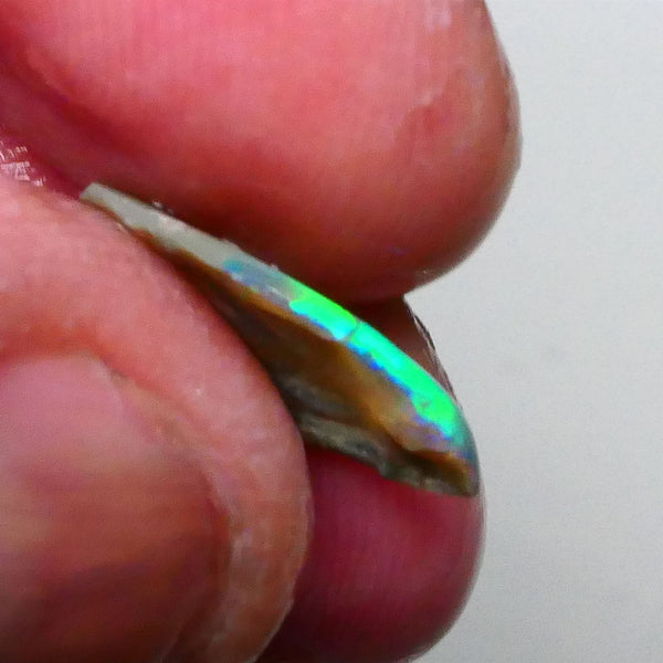 DEAL SUPER BRIGHTNESS !!!! opal rub 1.50cts Lighting ridge opalised wood fossil rub Electric Greens 17x10x2mm Lot B4-A606