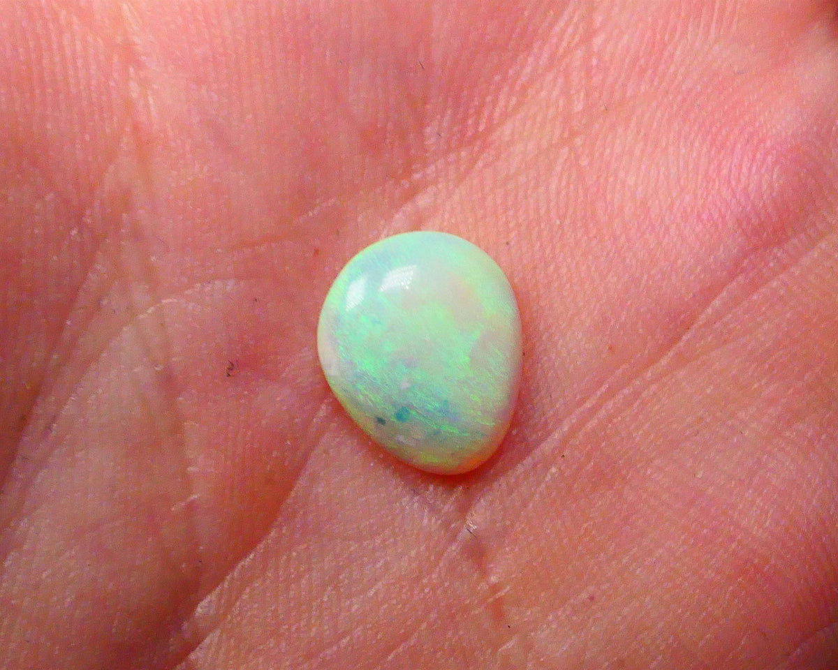 Jewellery Quality Solid Lighting Ridge Crystal opal Gemstone 1.80cts Low-medium dome Perfect Ring stone Stunning Bright Multicolours loaded !!! Video & photos does no justice to this 11x9x2mm Ready to set Lot B4-A636