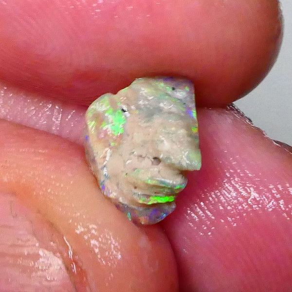 Little Gemmy knobby opal formation rough 2.00cts Lighting Ridge Material suit collection or carving? maybe gamble for a pointer ? 9x9x6mm  Lot B4-A667