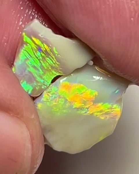 Lightning Ridge Rubs 4.95cts 14x10x3mm & 10x9x2 mm Bid-4.com Bid for Australian opal raw/rough/rubbed/polished £1 No Reserve Auctions Details to come Lot B4-A870