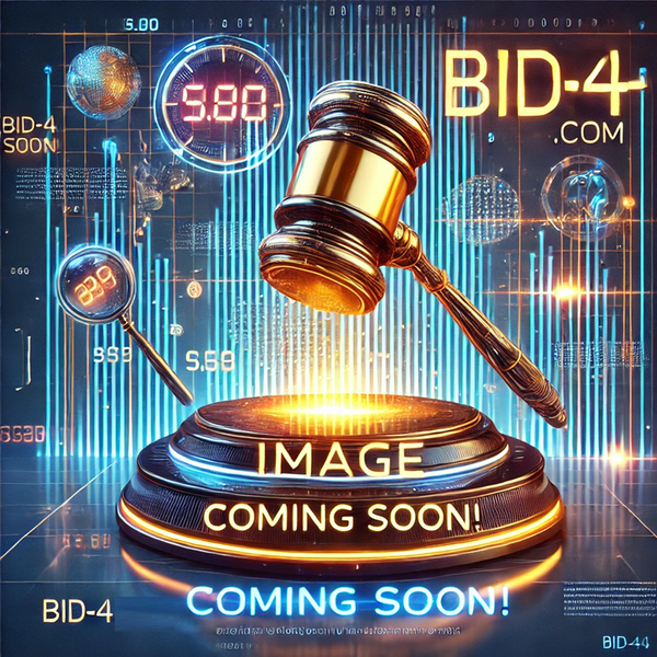 Bid-4.com Gamble Auction Details to come Lot B4-A385