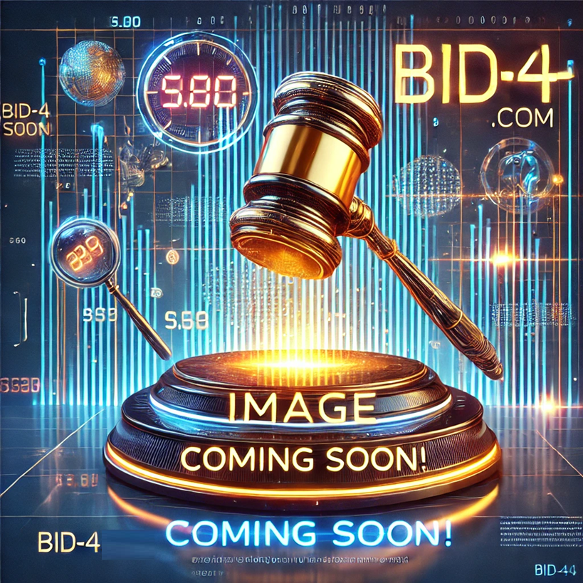 Bid-4.com Gamble Auction Details to come Lot B4-A393