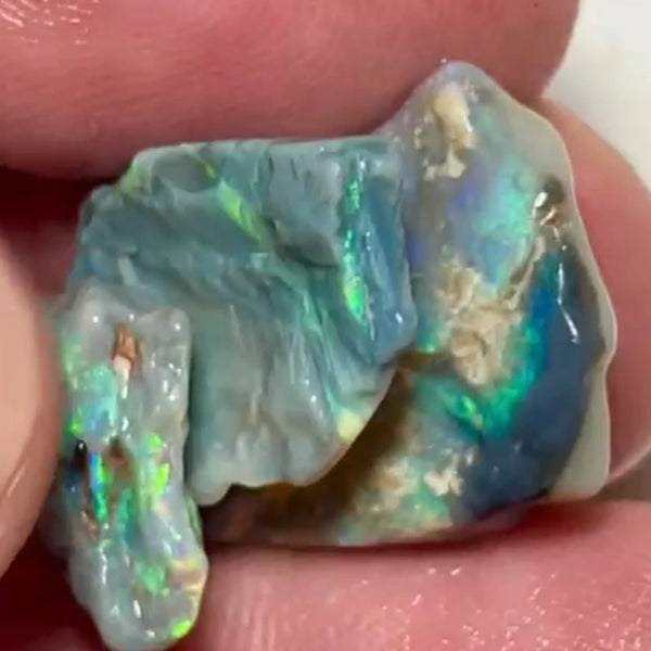 Lightning Ridge 20.75cts 22x18x3 to 19x14x3 mm Bid-4.com Bid for Australian opal raw/rough/rubbed/polished £1 No Reserve Auctions Details to come Lot B4-A872
